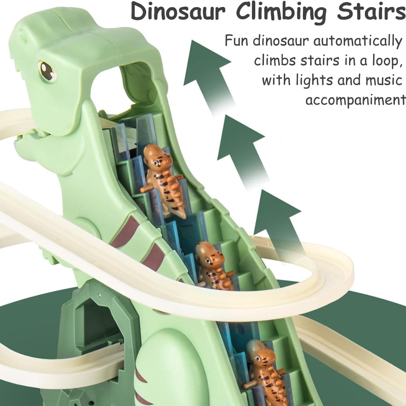 Dinosaur Chasing Race Track