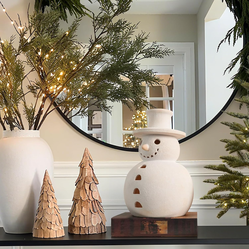 Handcrafted Snowman Ornament
