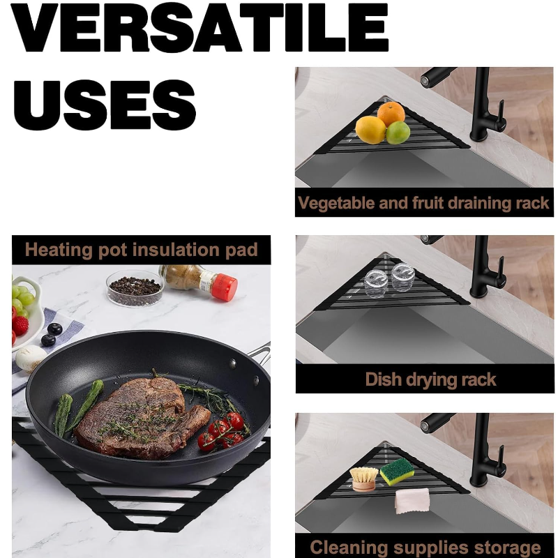 Triangular Roll-up Drainer