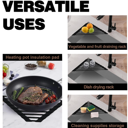 Triangular Roll-up Drainer