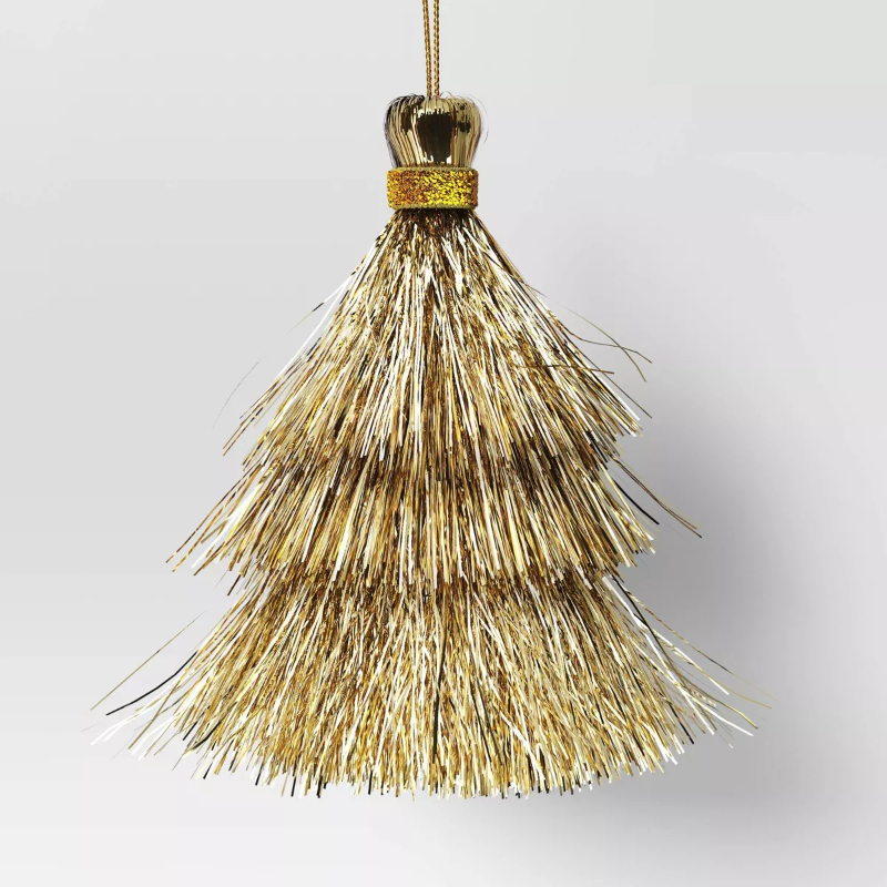 Christmas Mini Tassel Decorations, Set Of 3