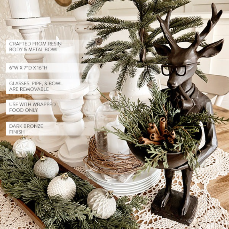 Reindeer Bowl Ornament