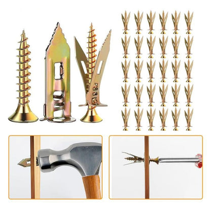 Self Drilling Drywall Anchors with Screws Kit