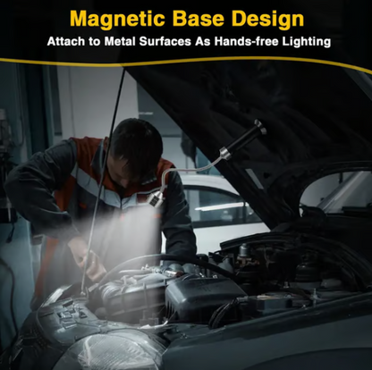 LED BBQ Light With 360 ° Flexible Gooseneck And Magnetic Base