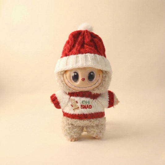 Labubu Holiday Knit Outfit