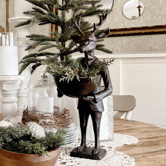 Reindeer Bowl Ornament