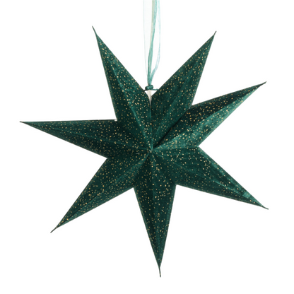 Paper Star Christmas Ornaments