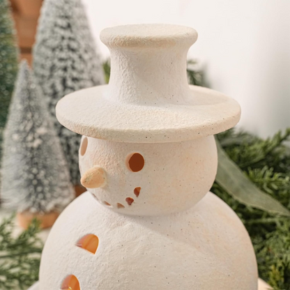 Handcrafted Snowman Ornament