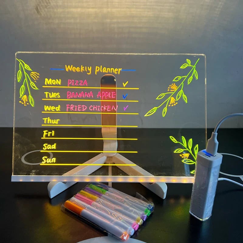 Luminous Led Drawing Board For Children