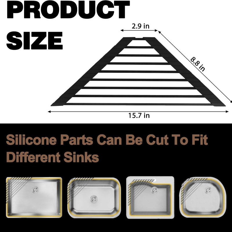 Triangular Roll-up Drainer
