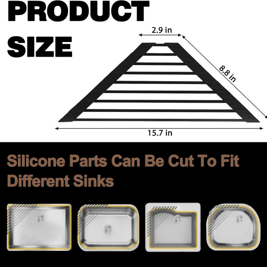 Triangular Roll-up Drainer