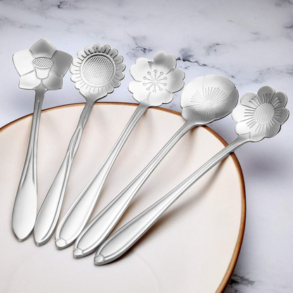 8-Piece Stainless Steel Spoon Set
