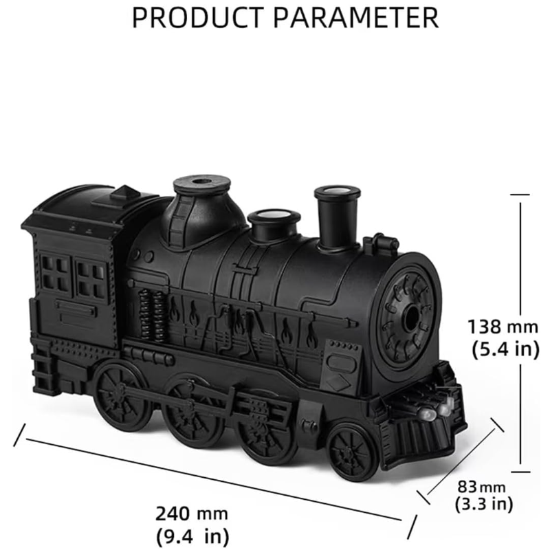Vintage Steam Train Aromatherapy Essential Oil Diffuser