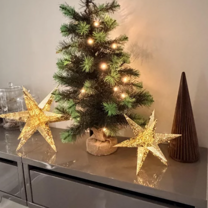 Lit Tabletop Star