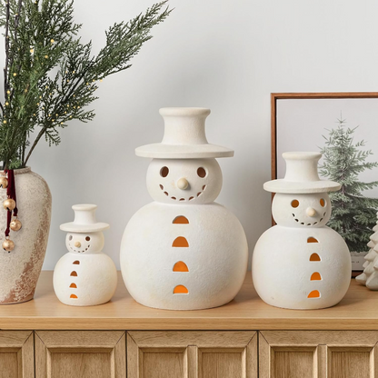 Handcrafted Snowman Ornament