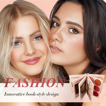 5-Layer Book-Style Makeup Palette with 67 Pro Shades