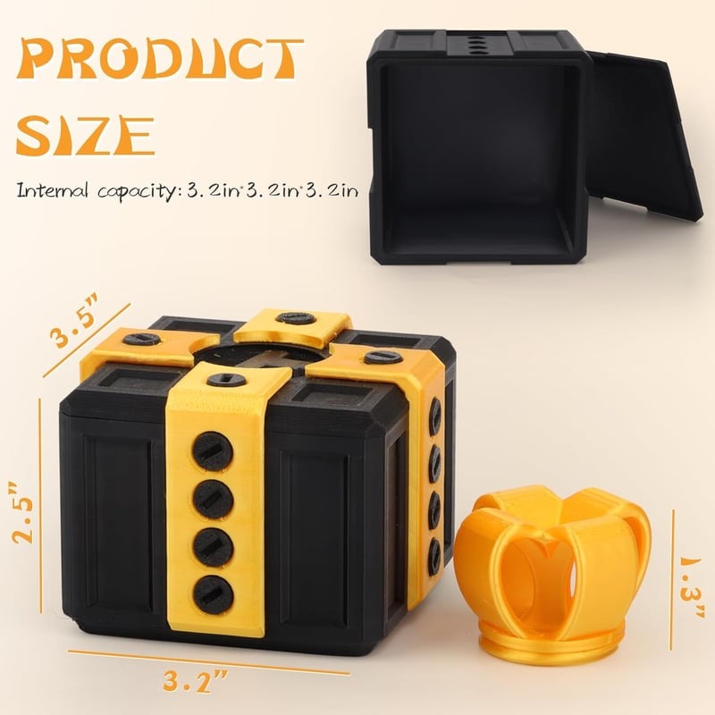 The Prank Box – Hilarious Screw Challenge with Middle Finger Surprise ?? Perfect Gag Gift for All Occasions!