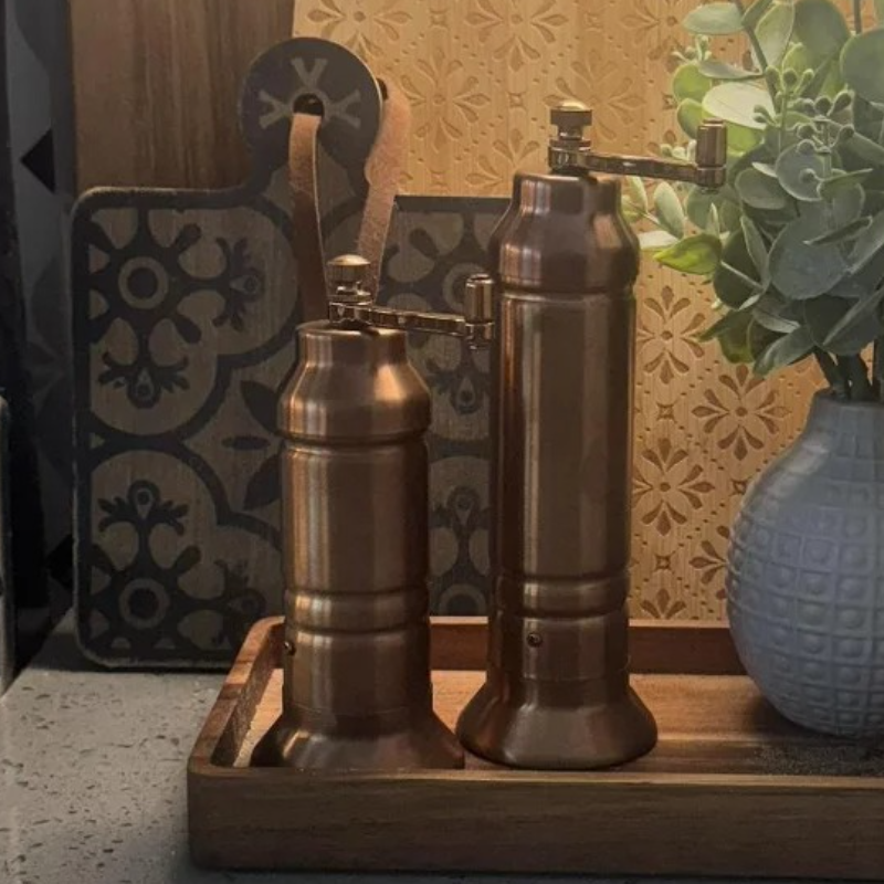 Salt And Pepper Hand-Crank Mill