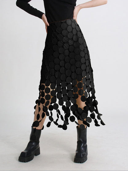 Elegant Tassel Skirt